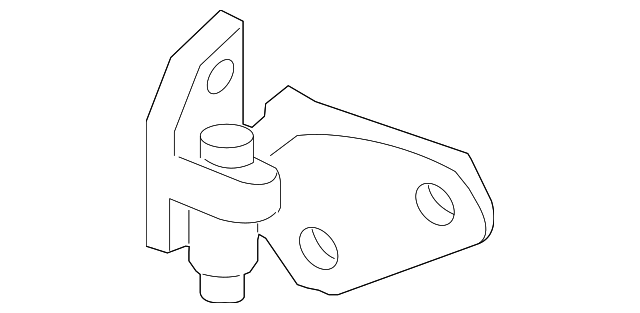 Upper Hinge 3C0-831-402-D - View 6