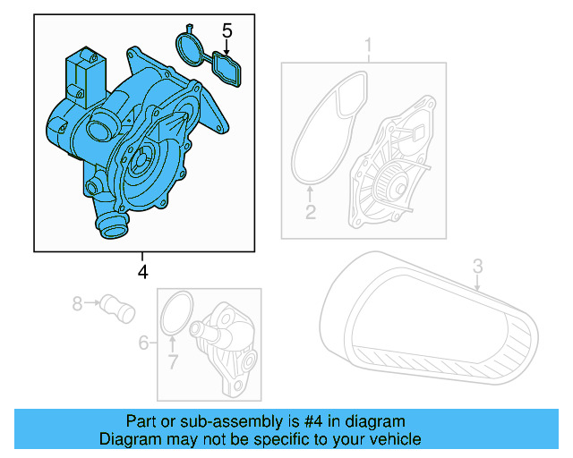 Thermostat Unit 06L-121-111-P - View 8