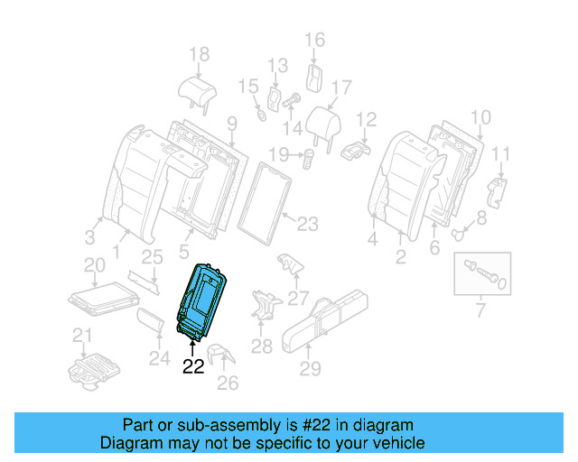 Bracket 1K0-885-961-H-82V - View 2
