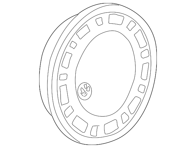 Hub Cap 701-601-147-A-7ZV