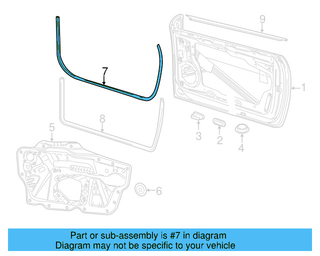 Outer Seal 1Q0-837-701-B - View 3