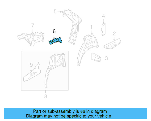 Drip Channel 3D5-809-642-G - View 3