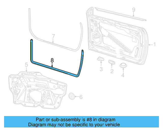 Inner Seal 1Q0-867-911-B - View 4