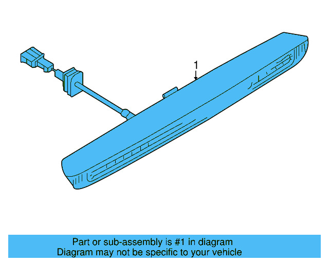High Mount Lamp 1K6-945-097-F - View 5