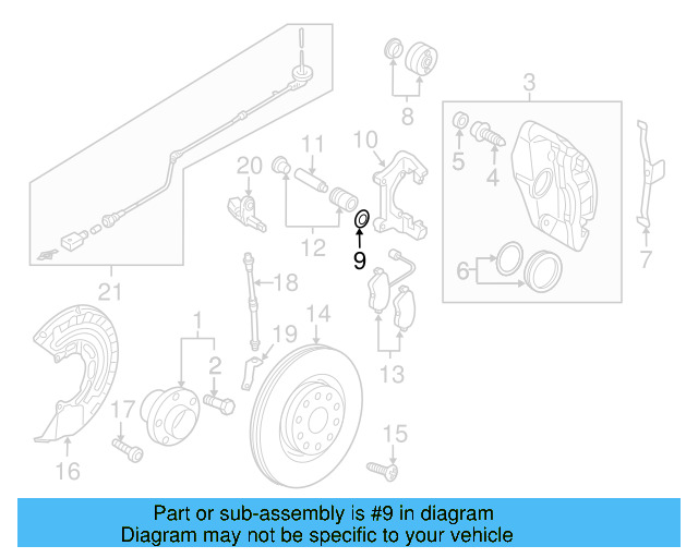 Balance Weight Washer N-104-048-05 - View 3