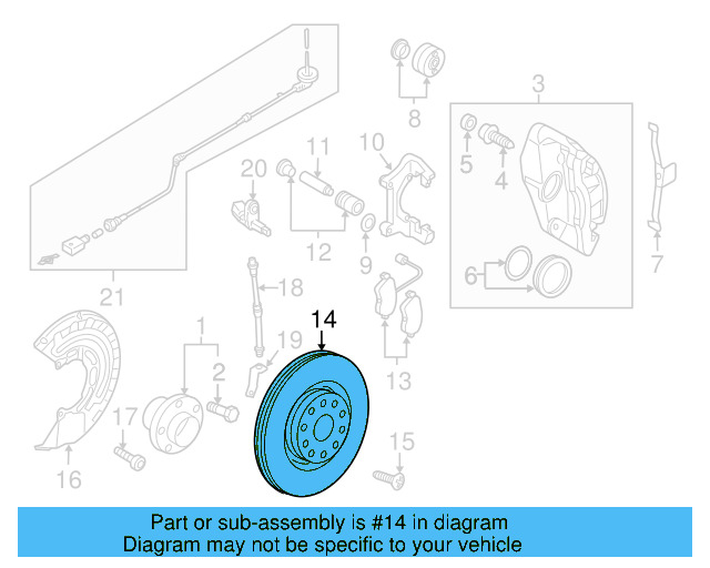 Rotor 1K0-615-301-AR - View 14
