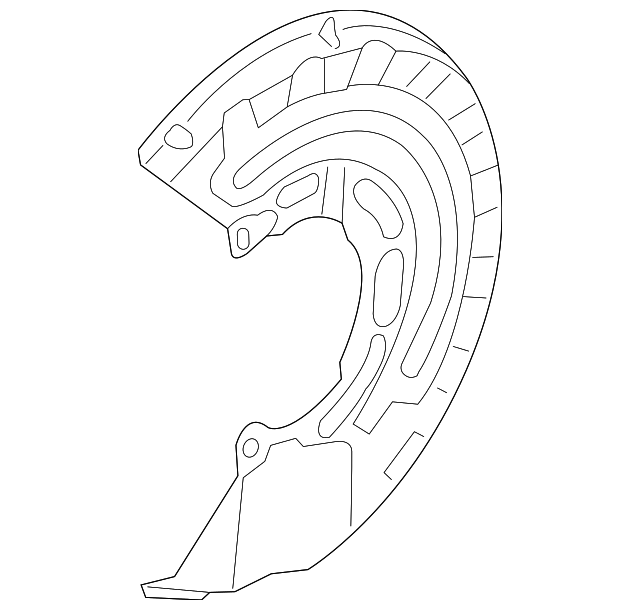 Splash Shield 1K0-615-312-C - View 12