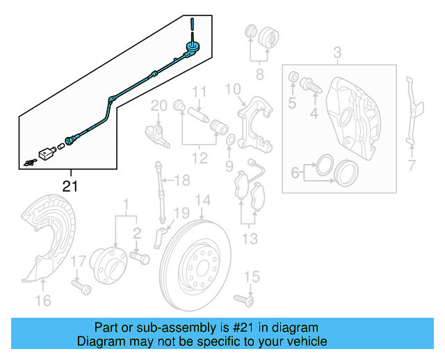 ABS Sensor Wire 1K0-927-903-R - View 26