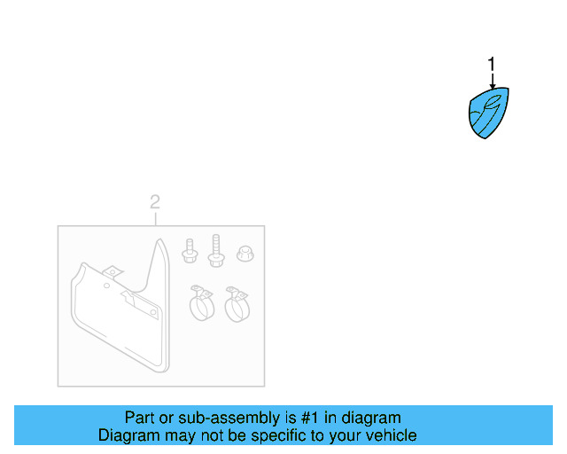 Emblem 1K0-853-688-739 - View 3