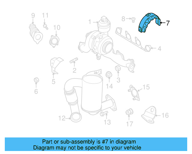 Upper Cover 03L-129-969-A - View 6