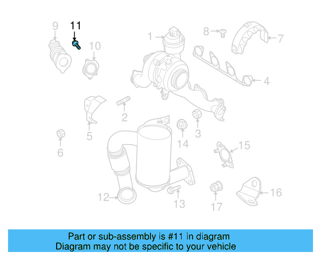 Exhaust Manifold Lock Nut N-908-946-01 - View 44