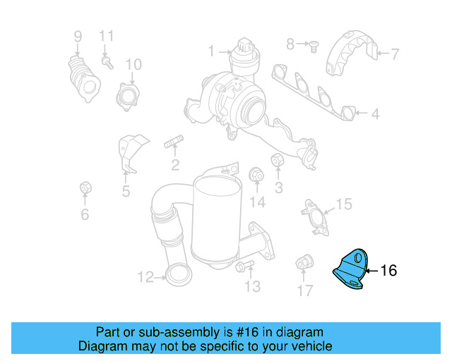 Bracket 5N0-253-463 - View 13