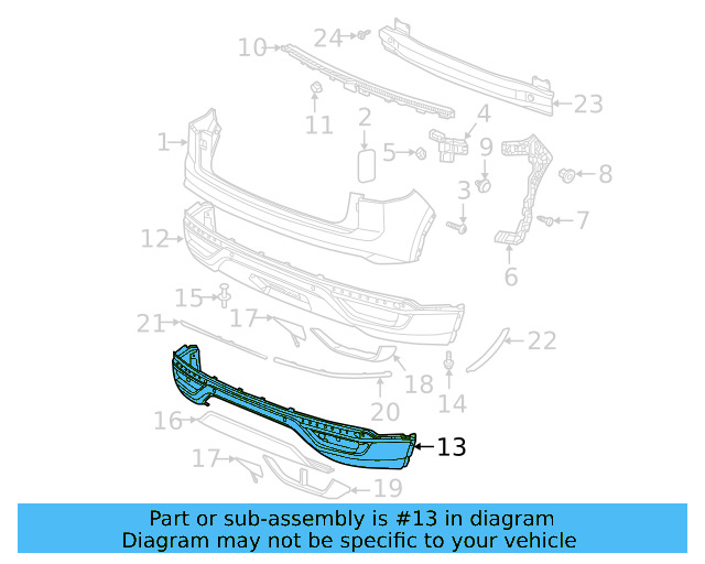 Fender Liner Nut WHT-004-694 - View 96