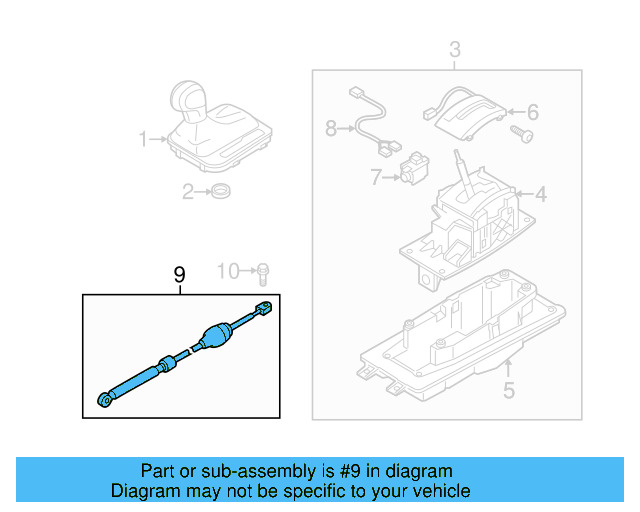 Control Cable 7P0-713-265 - View 5