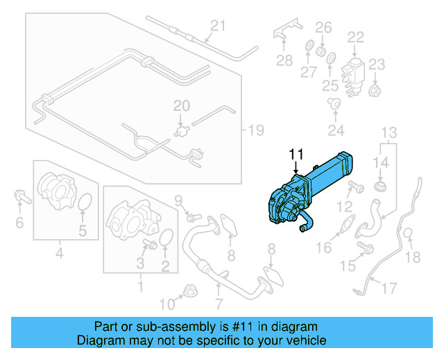 Cooler 03L-131-512-AF - View 5
