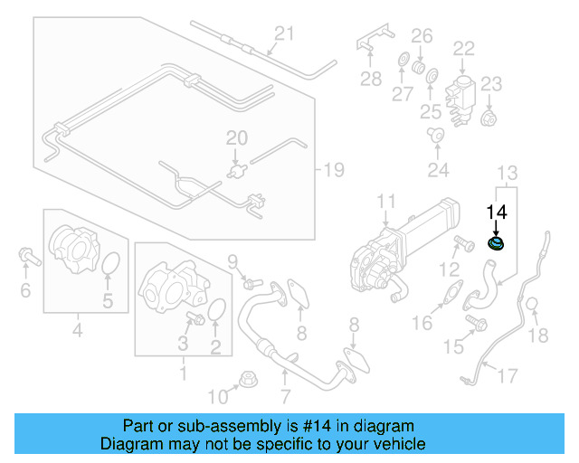 Pipe Grommet 03L-133-821 - View 13