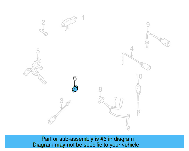 Control & Sensor Clamp 4B0-422-379 - View 5