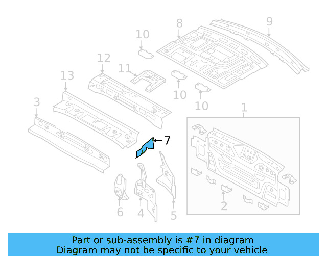 Filler Plate 561-813-394-A - View 2