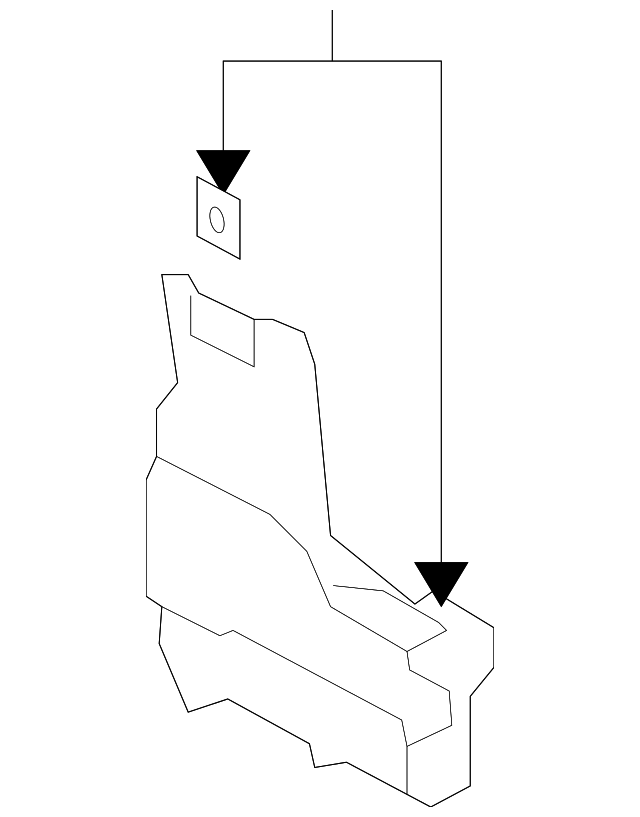 Retaining Bracket 3C1-863-143-A - View 5