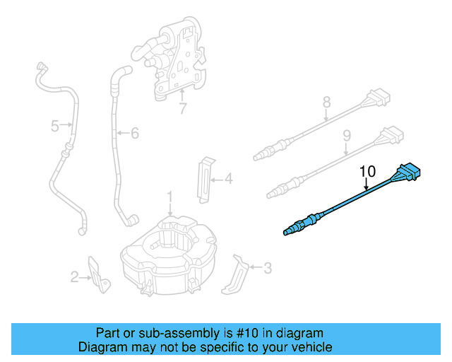 Oxygen Sensor 1K0-998-262-E - View 28