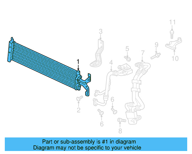Oil Cooler 5QF-317-019-B