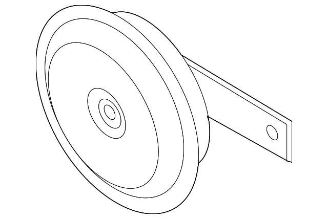 Alarm Horn 5C0-951-115 - View 3