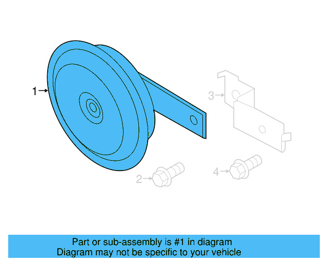 Alarm Horn 5C0-951-115 - View 14