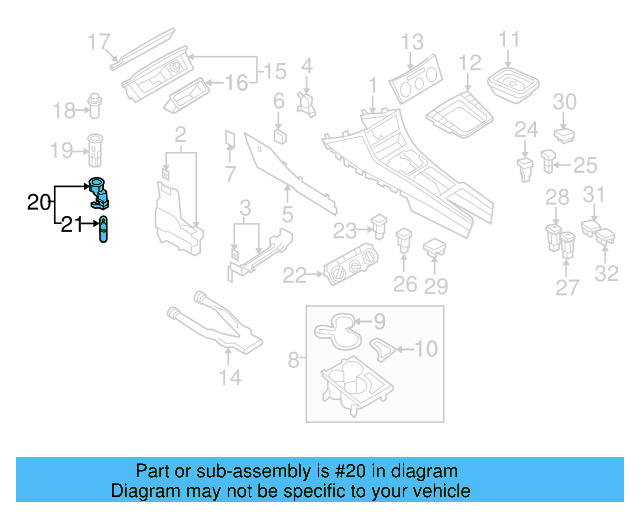 Retainer 6K0-919-341 - View 7