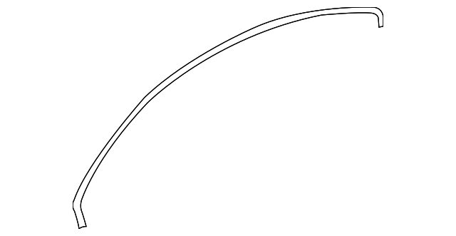 Roof Molding 3C8-854-702-E-041 - View 3