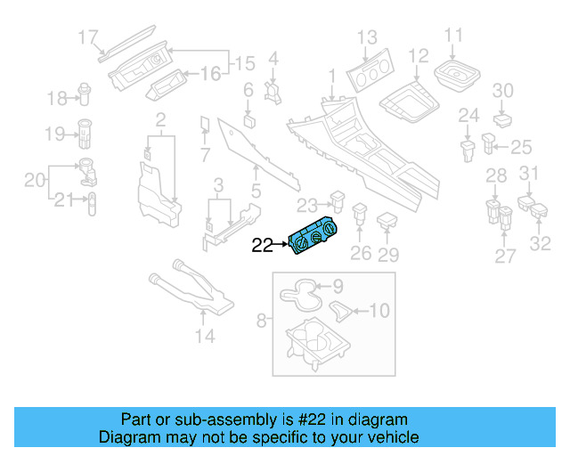 Heater Control 3C8-907-336-AC-ZJU