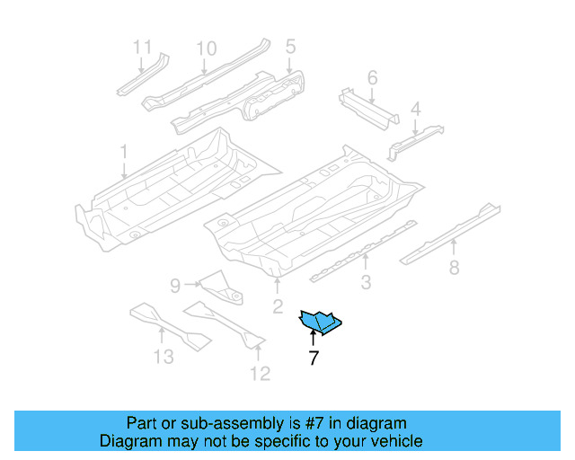 Connector Plate 1K0-803-097-A - View 13