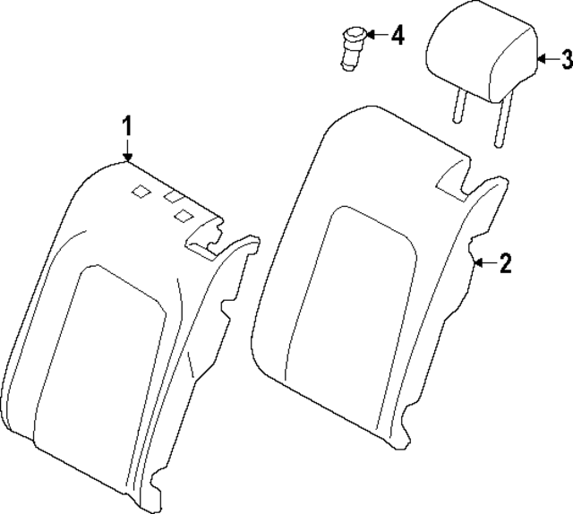 Headrest Guide 5G0-886-920-D-2JV