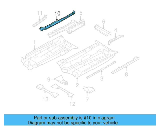 Inner Reinforced 1K0-803-562-A - View 11