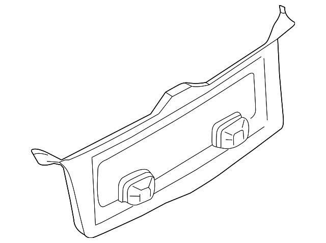 Lower Trim Panel 3B9-867-601-F-FEH - View 3