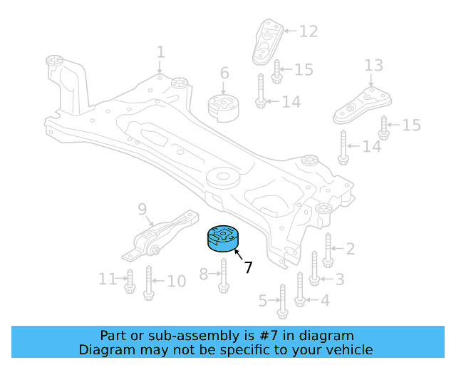 Bushing Kit 3QF-199-867-A - View 7