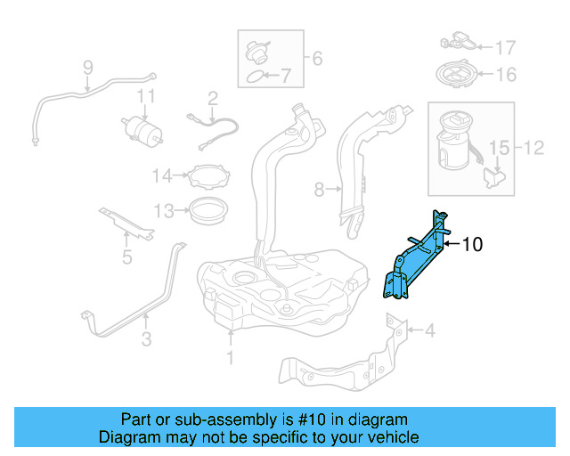 FUEL FILTER Gas motor 6Q0-201-051-J - View 15