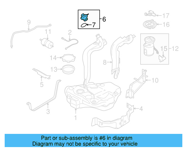 Fuel Cap 5C0-201-550-E - View 3