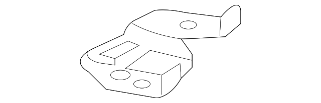 Instrument Panel Mounting Bracket 1K0-857-117-B