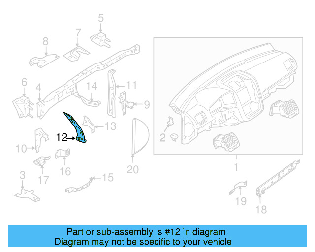 Inner Support 1K1-858-783-B