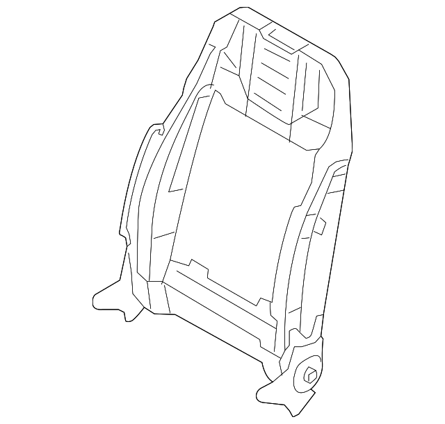Seat Back Frame 3D0-881-511-A - View 2