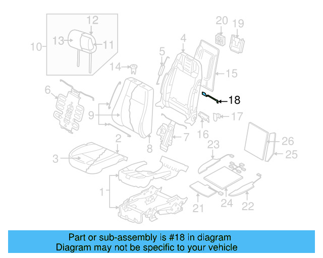 Retainer Plate 3D0-881-548 - View 3