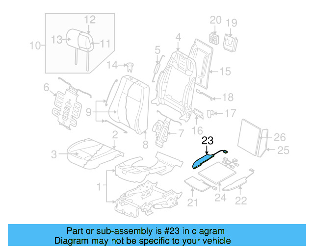Seat Cushion Heater 3D0-963-552-AC - View 4