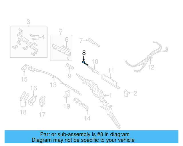 Spacer Plate 1Q0-898-887 - View 4