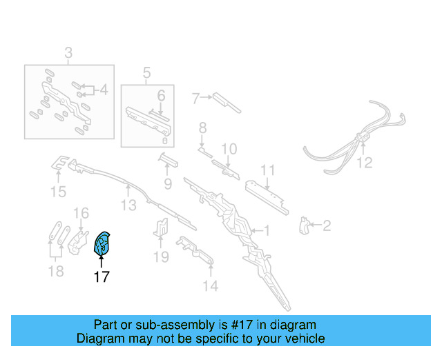 Latch Cover 1Q0-898-402-82V - View 3