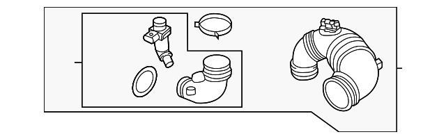 Inlet Duct 1K0-805-971-C-9B9 - View 100