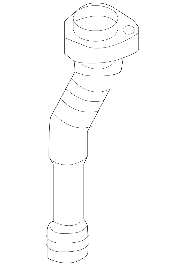 Drain Tube 1K0-129-637-E - View 5