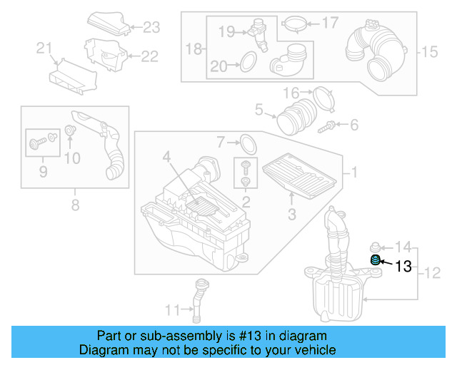 Resonator Bushing 1K0-129-882 - View 6