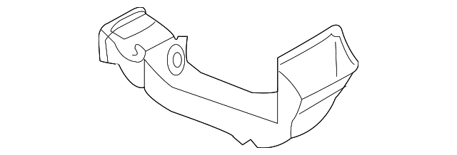 Rear Duct 1K0-864-255-C - View 4