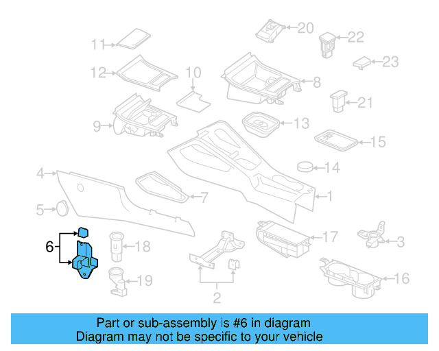 Side Bracket 1K1-863-143-B - View 11
