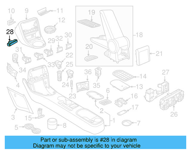 Air Bag Lamp 5C5-919-234-A-1QB - View 4
